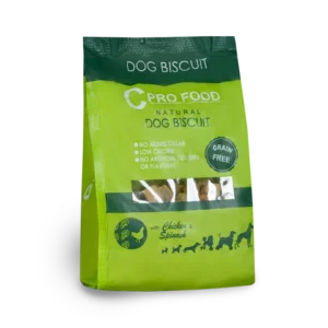 dog biscuit chickenspinach