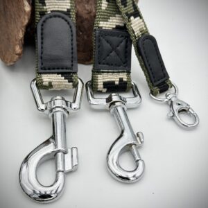 laisse trio camouflage kaki